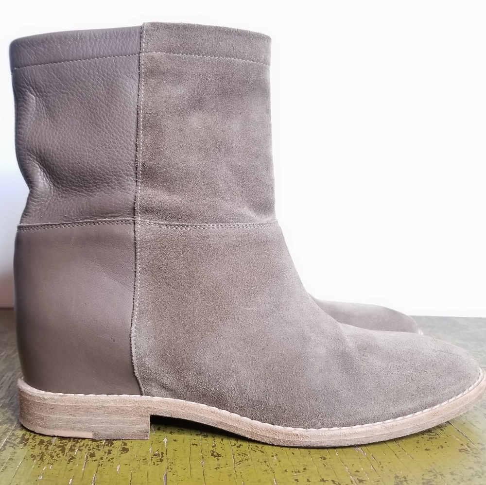 Vince Grayson Boot Taupe Brown